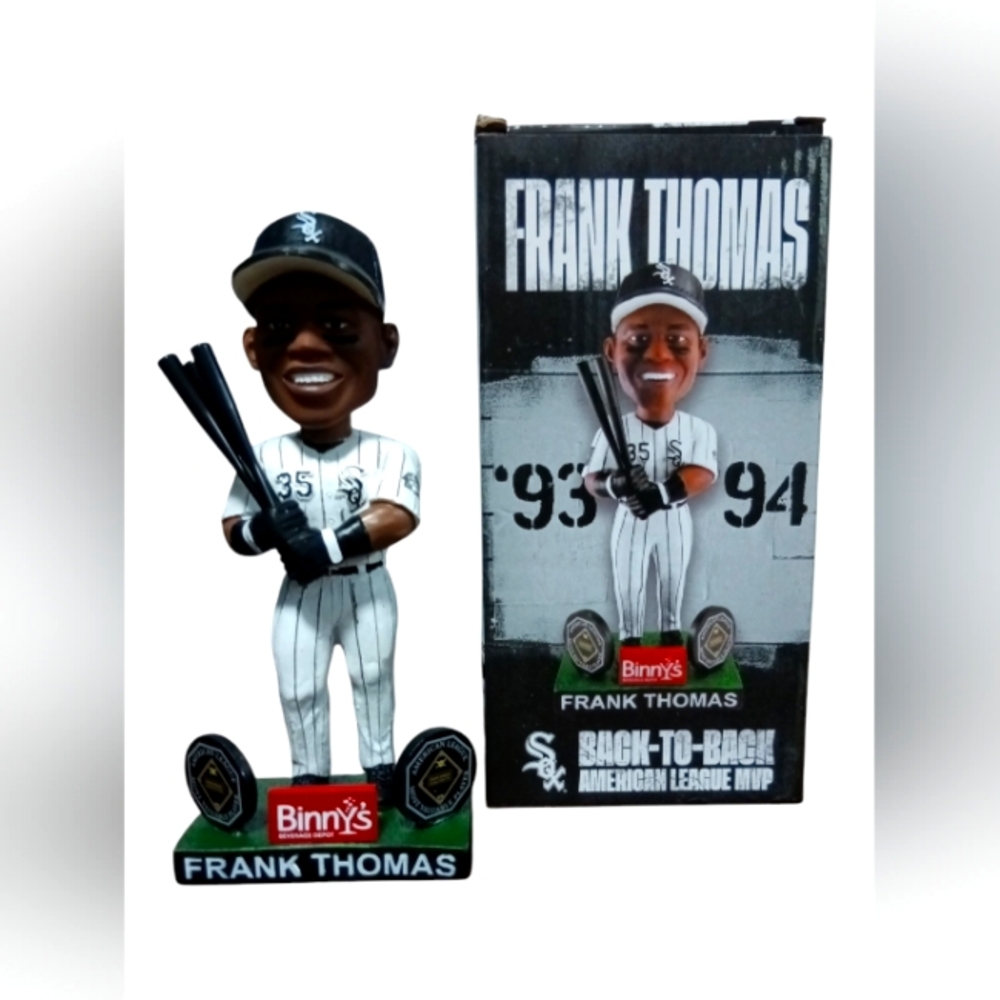Chicago White Sox Frank Thomas Back To Back MLB MVP Bobblehead SGA 8/31/24
